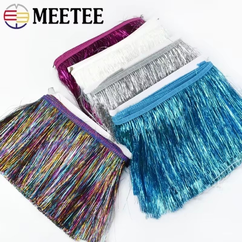 Fringe Ribbon Sewing - 5/10 メートル 10/15/20 センチメートルスパンコールタッセルフリンジラテンドレスレーストリムステージ服装飾リボンテープ DIY 縫製アクセサリー