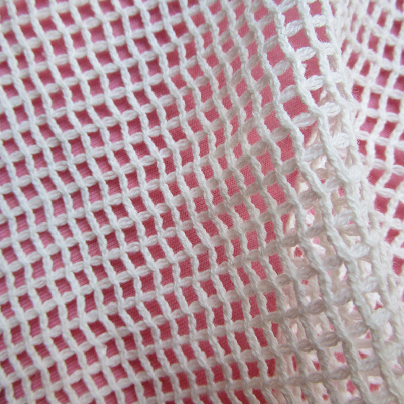 Crystal Mesh Fabric - 綿100%メッシュ生地、90x140cm、パッチワークドレスネット生地、クラシックなスクエアフレンチデザイン、カジュアルソーイング、DIYクラフトソーイングクロス