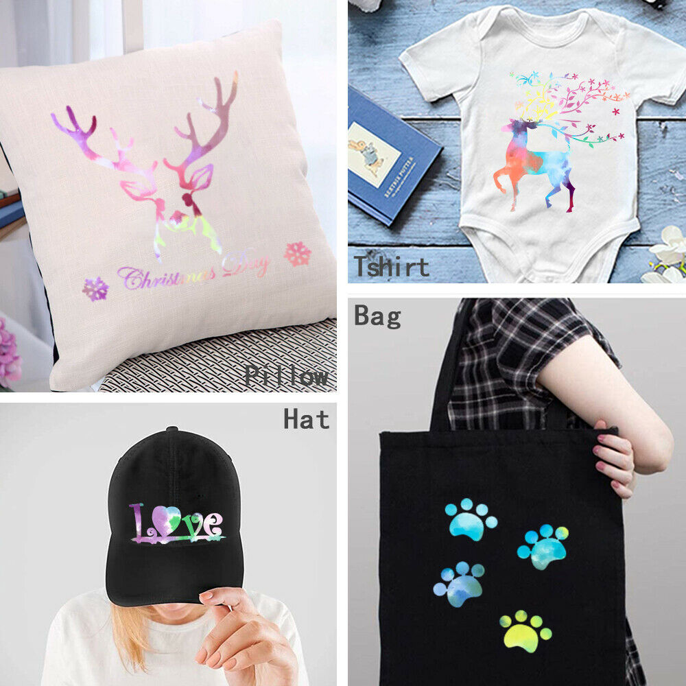 タイダイ熱転写ビニール アイロン接着 Tシャツ マルチカラー - Glitter Vinyl Roll のレビューと価格
