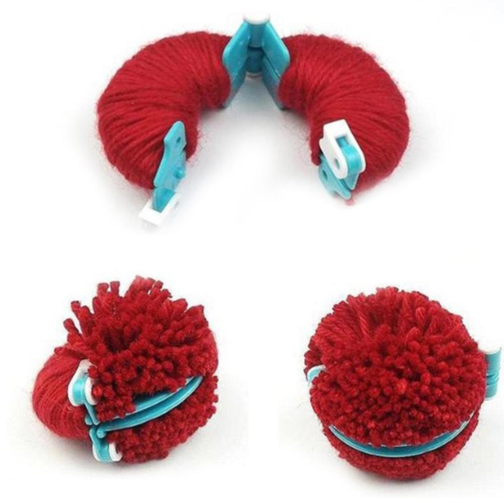 8個入りウールボールメーカーニットツール毛糸ポンポンウールプ - Pom Pom Maker Tool のレビューと価格