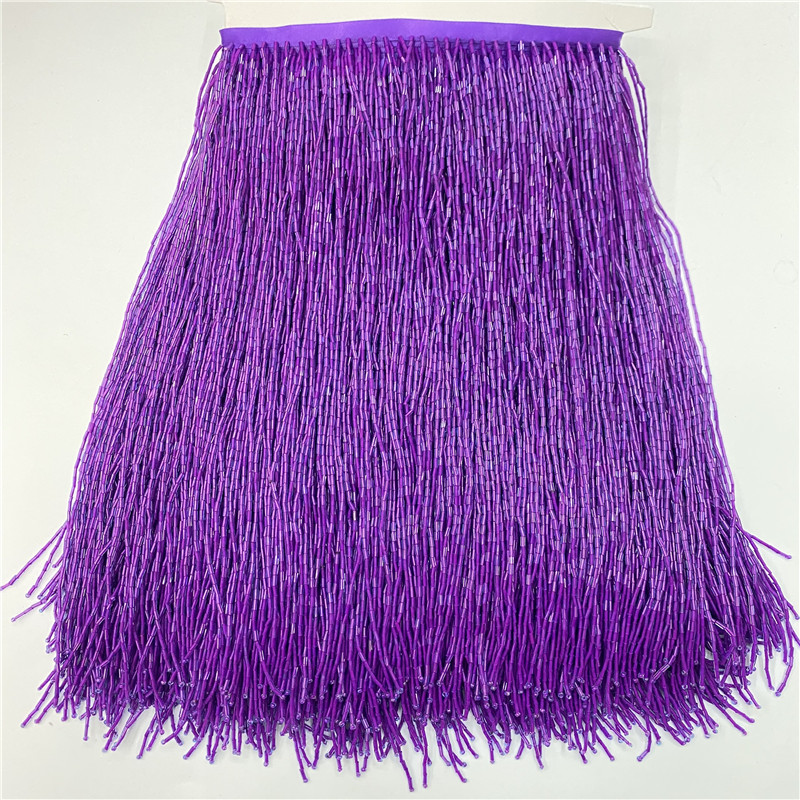 フリンジ付き高品質縫製用リボン,30cm,2メートル/バッチ - Beaded Trim Fringe のレビューと価格