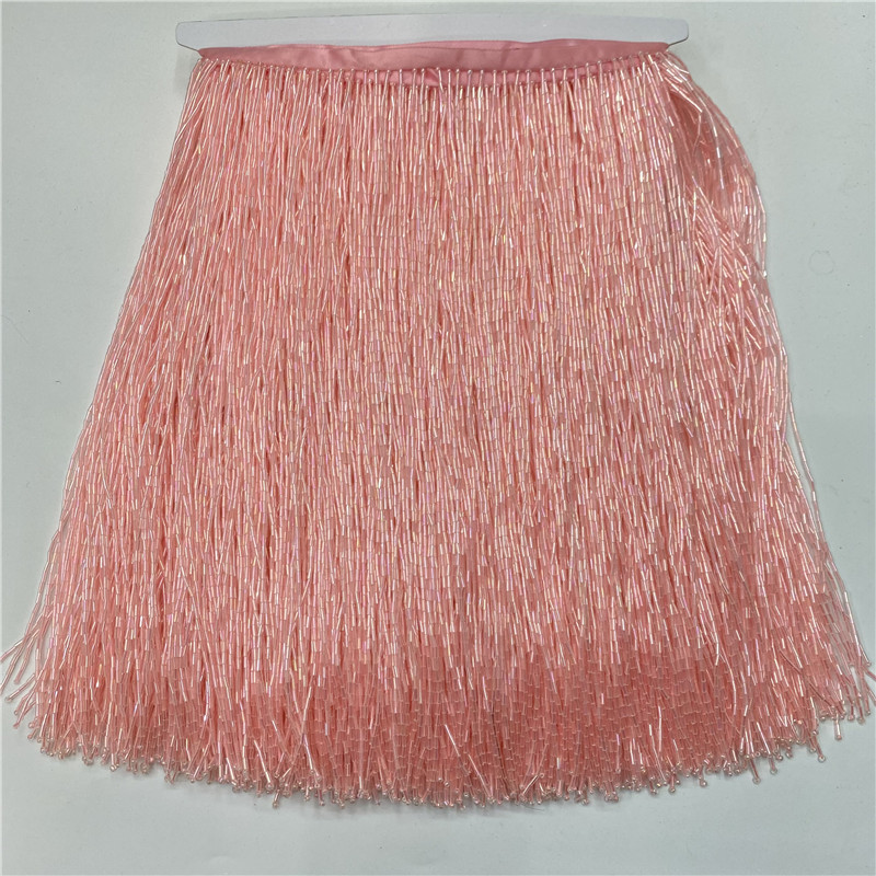 フリンジ付き高品質縫製用リボン,30cm,2メートル/バッチ - Beaded Trim Fringe のレビューと価格