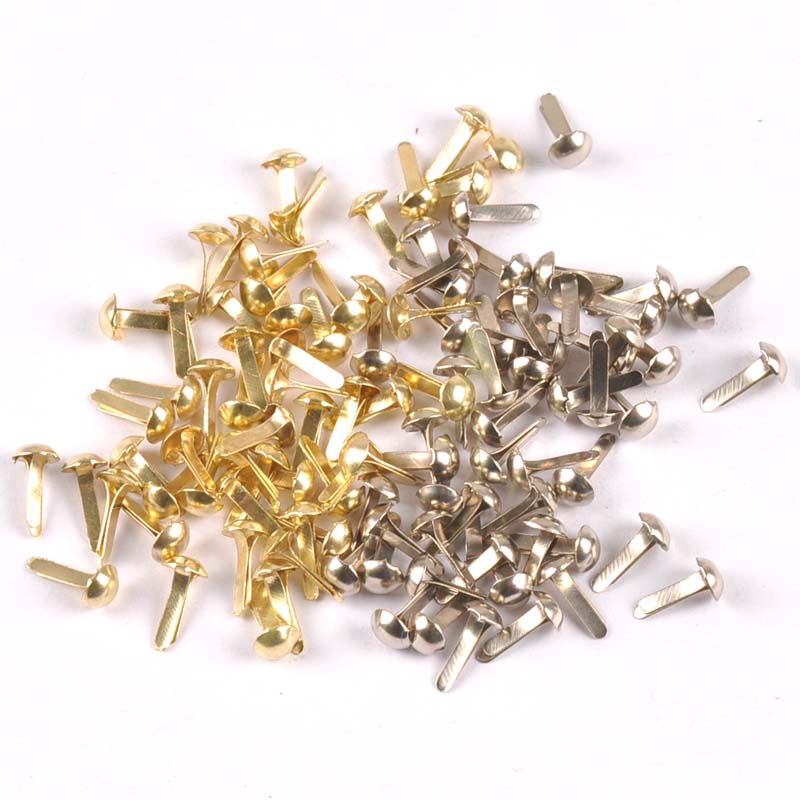100 個混合シルバー/ゴールデンラウンドブラッドスクラップ - Embellishments For Scrapbooking のレビューと価格