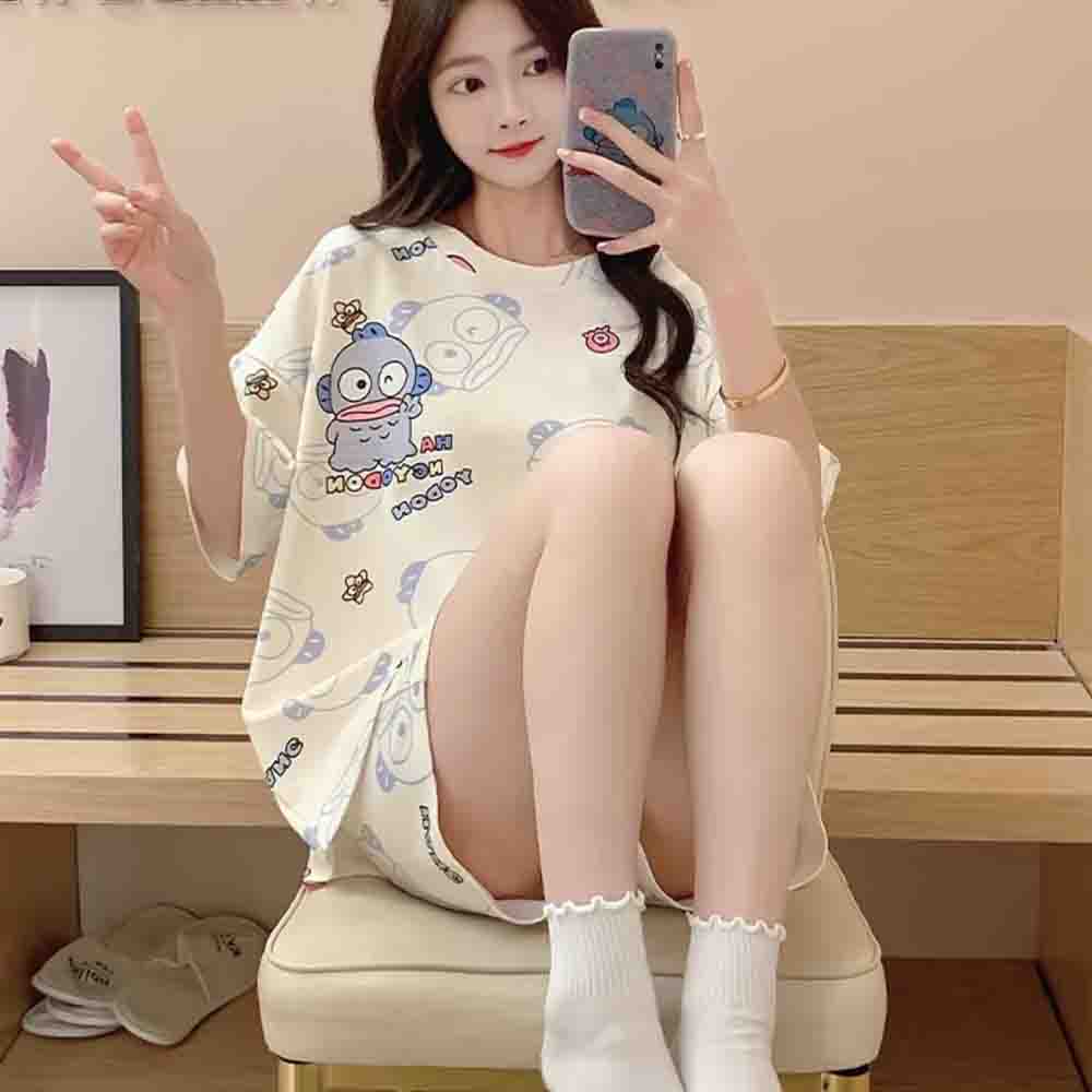 サンリオ ハンギョドン かわいいパジャマ 2 点セット Y2 - Embellish Knit のレビューと価格