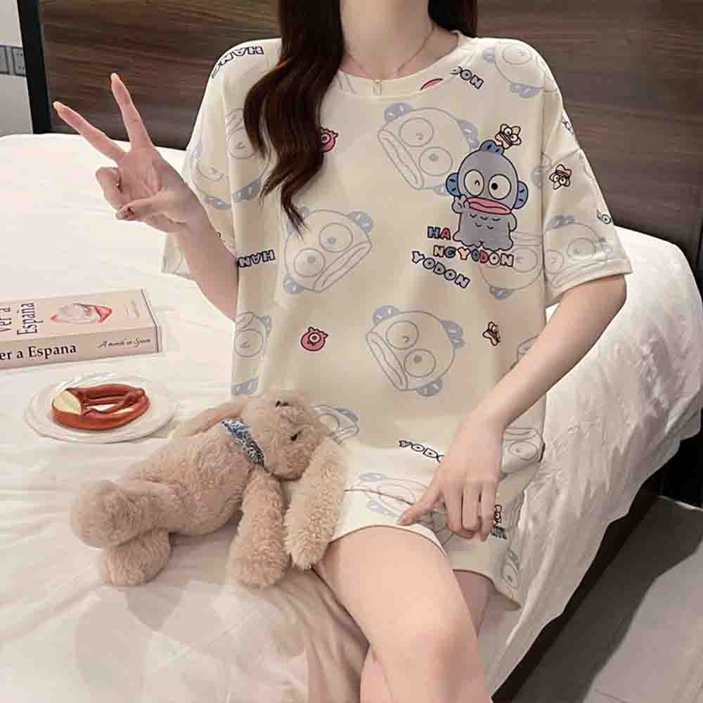 サンリオ ハンギョドン かわいいパジャマ 2 点セット Y2 - Embellish Knit のレビューと価格