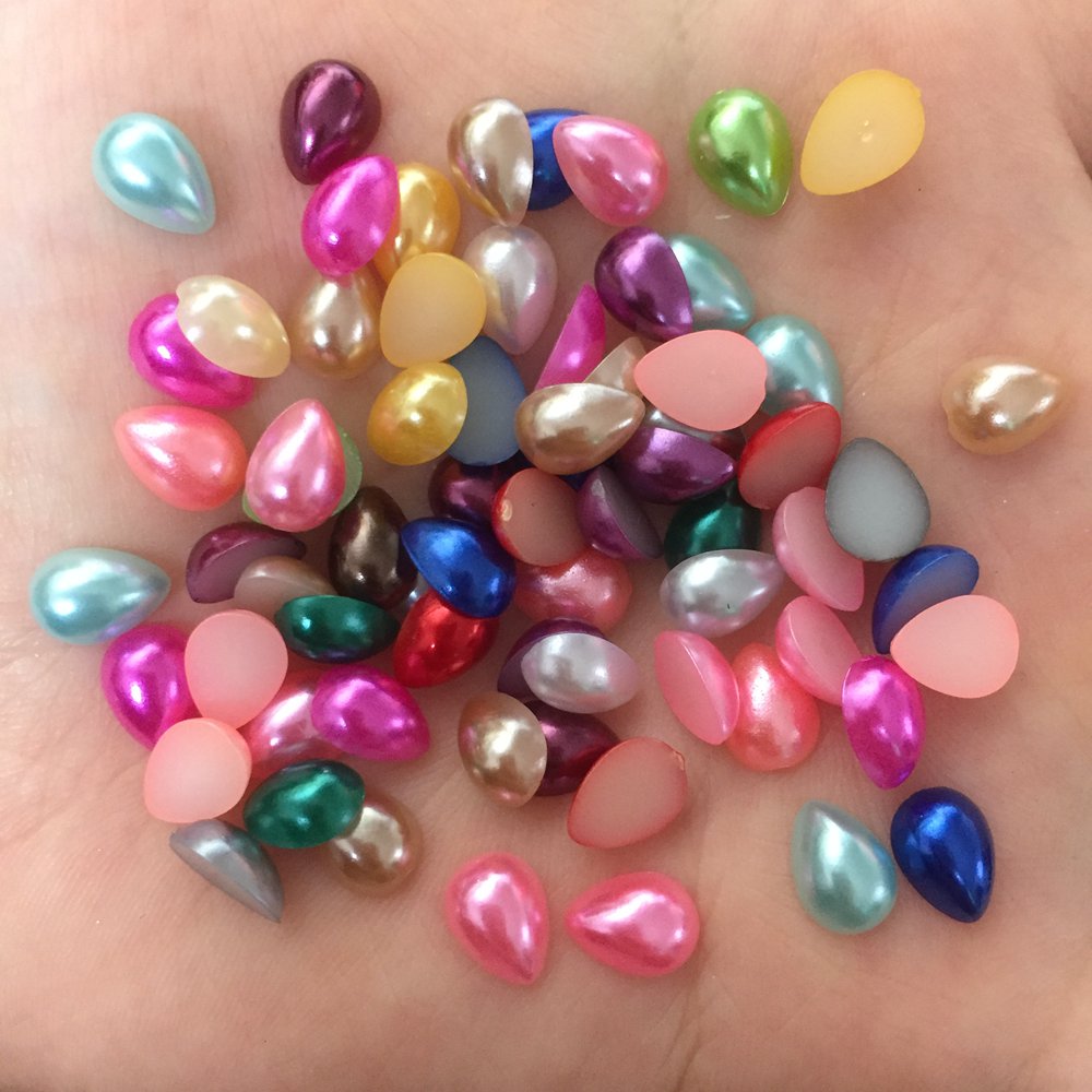 樹脂製のかわいいドロップビーズ,結婚式のスクラップブック,ジ - Embellishment Glue Craft のレビューと価格