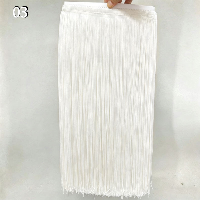 1M 100cm幅のレースフリンジトリム、タッセルフリンジト - Fringe Ribbon Sewing のレビューと価格