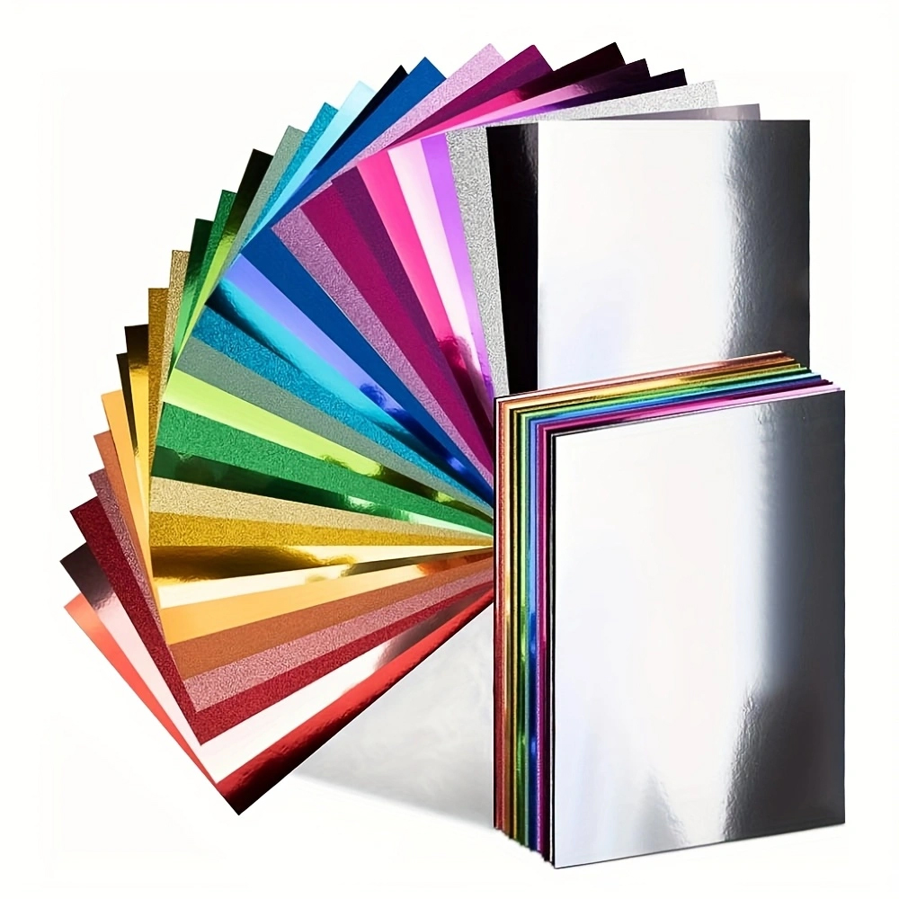 ミラーホログラフィックカラーグリッターメタリック箔紙 250 - Glitter Vinyl Roll のレビューと価格