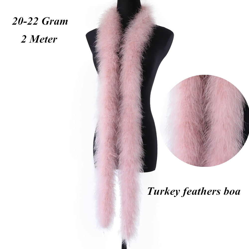 20-22g 2M マラボウフェザーボアトリム 天然ターキー - Feather Trim Marabou のレビューと価格