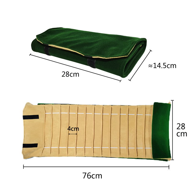 ジュエリー,ブレスレット,旅行,折りたたみ用のベルベットケー - Velvet Ribbon Roll のレビューと価格