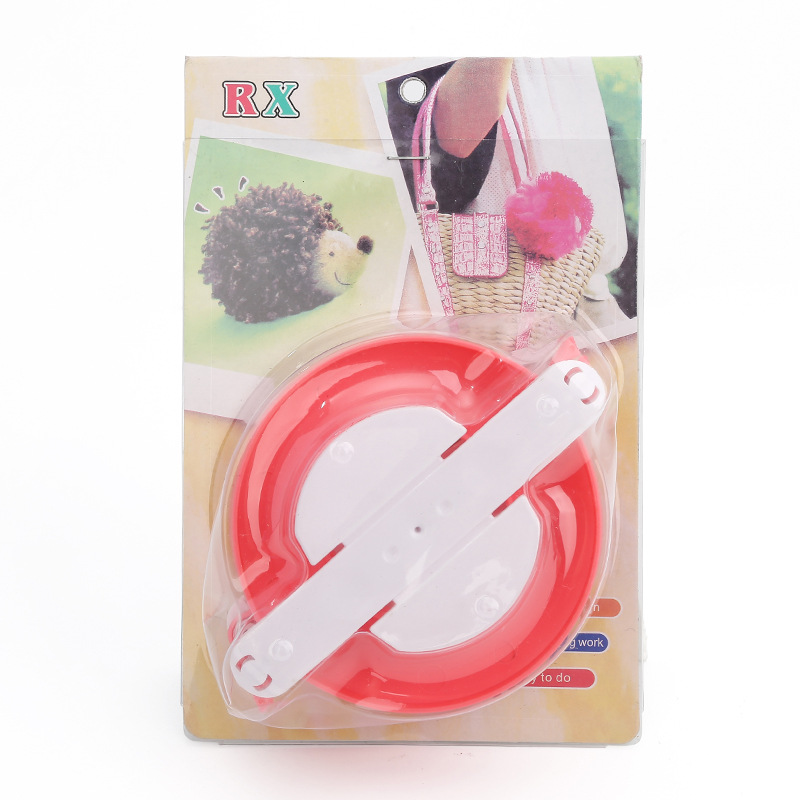 1PC DIYポンポンメーカー ウール綿毛ボール織り機 ニー - Pom Pom Maker Tool のレビューと価格