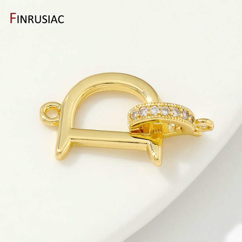 ブレスレットロック用18K金メッキ真鍮ファスナー、クラスプア - Embellishment Crafts のレビューと価格
