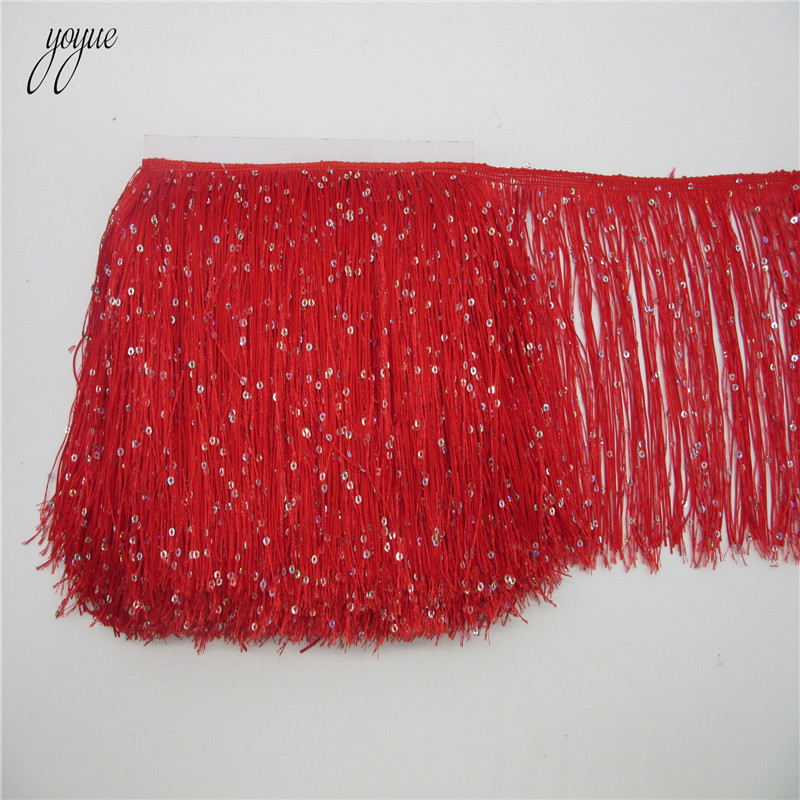 Yoyue-ポリエステルとフリンジ付きの長いリボン,フリンジ - Beaded Trim Fringe のレビューと価格