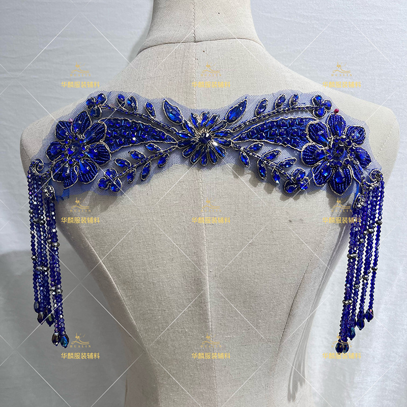 ハンドビーズフリンジトリムペンダント付き DIY 装飾ドレス - Beaded Trim Fringe のレビューと価格