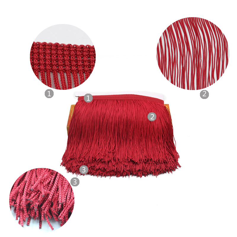 9/15/20/30 センチメートルロングタッセルフリンジト - Fringe Ribbon Sewing のレビューと価格