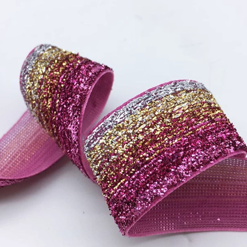 5 メートルのロール幅 25 ミリメートルスパークリングベル - Velvet Ribbon Roll のレビューと価格
