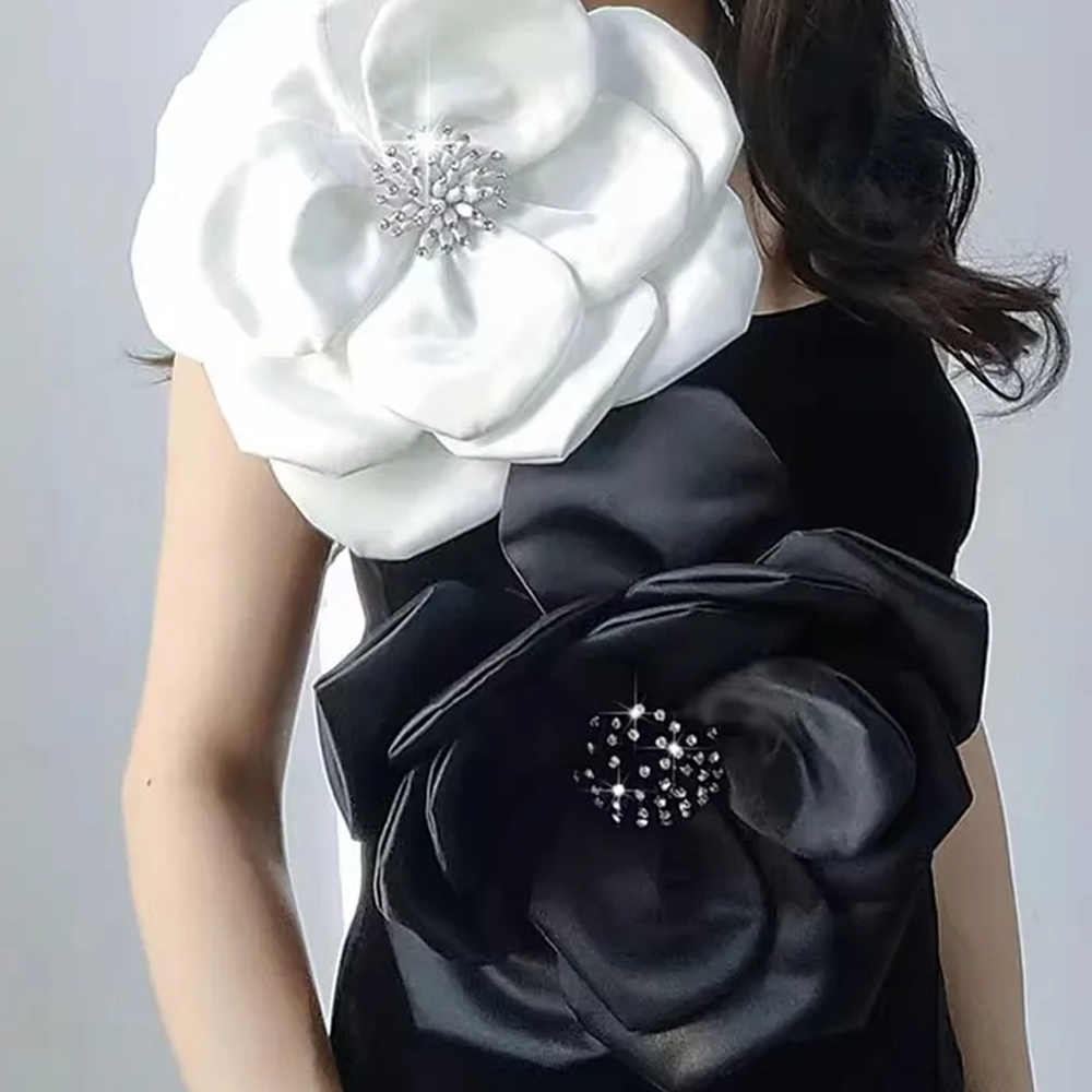 大きな花のレースのパッチとアップリケ,結婚式のドレス,服,縫 - Applique Patch Flower のレビューと価格