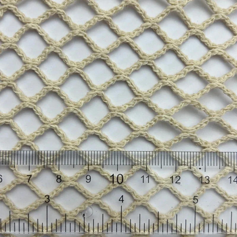 漁網生地コットンリネン大メッシュダイヤモンド撮影背景クリエイ - Crystal Mesh Fabric のレビューと価格