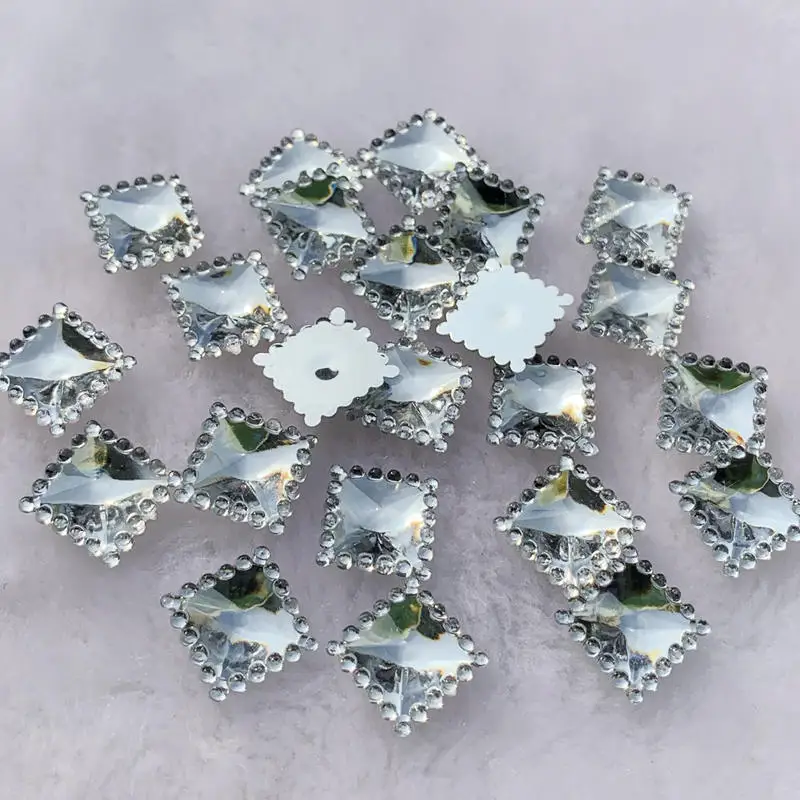 80 個 12 ミリメートルクリスタルアクリルラインストーン - Embellishment Glue Craft のレビューと価格