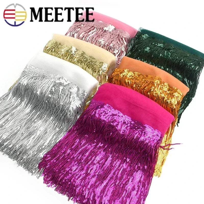 キラキラ刺繍フリンジレーストリム,キラキラリボン,バンド生地 - Beaded Trim Fringe のレビューと価格