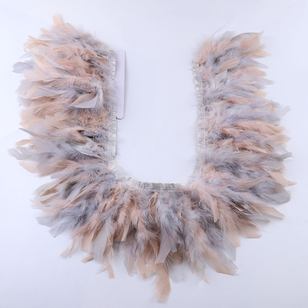 ふわふわの七面鳥のマラブーフェザーフリンジリボン、柔らかい羽 - Feather Trim Marabou のレビューと価格