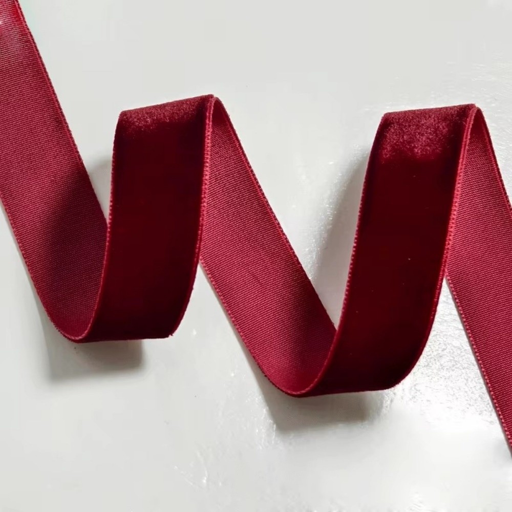 5ヤード/ロール ベルベットリボン DIY 片面 ギフトラッ - Velvet Ribbon Roll のレビューと価格