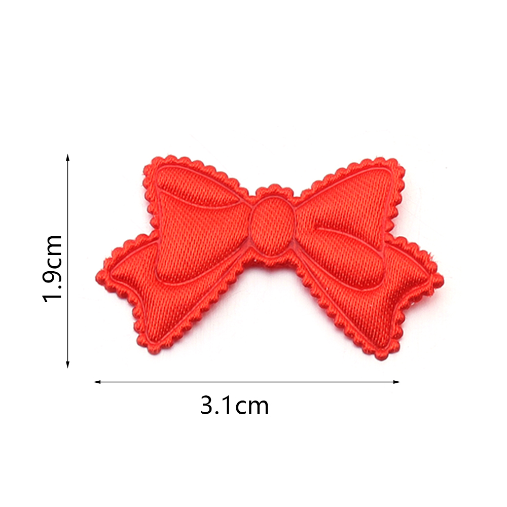 50 ピース/ロット 19 × 31 ミリメートル生地スポン - Applique Patch Flower のレビューと価格