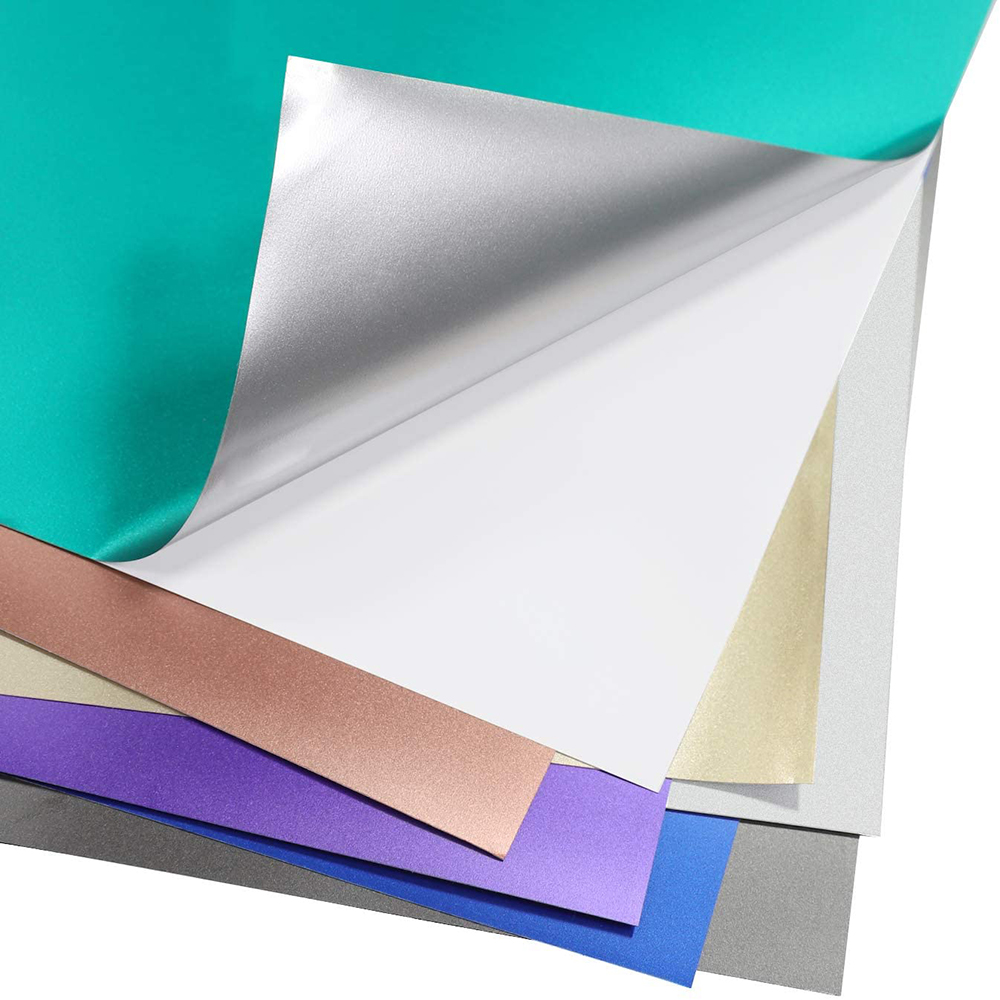 ホログラフィックグリッター粘着クラフトビニールフィルムシート - Glitter Vinyl Roll のレビューと価格