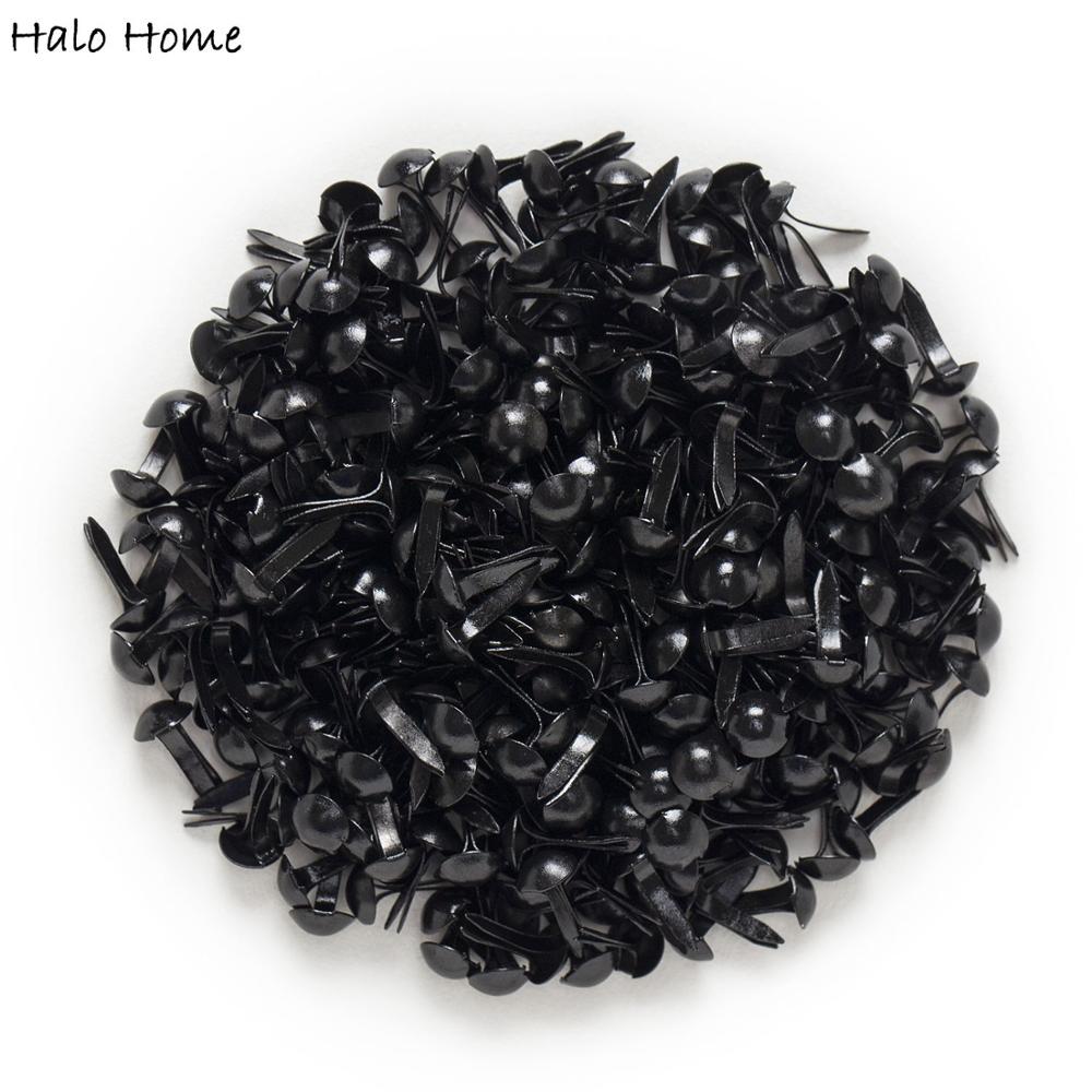 500個の黒い丸いブラッドスクラップブッキング装飾カードdi - Embellishments For Scrapbooking のレビューと価格