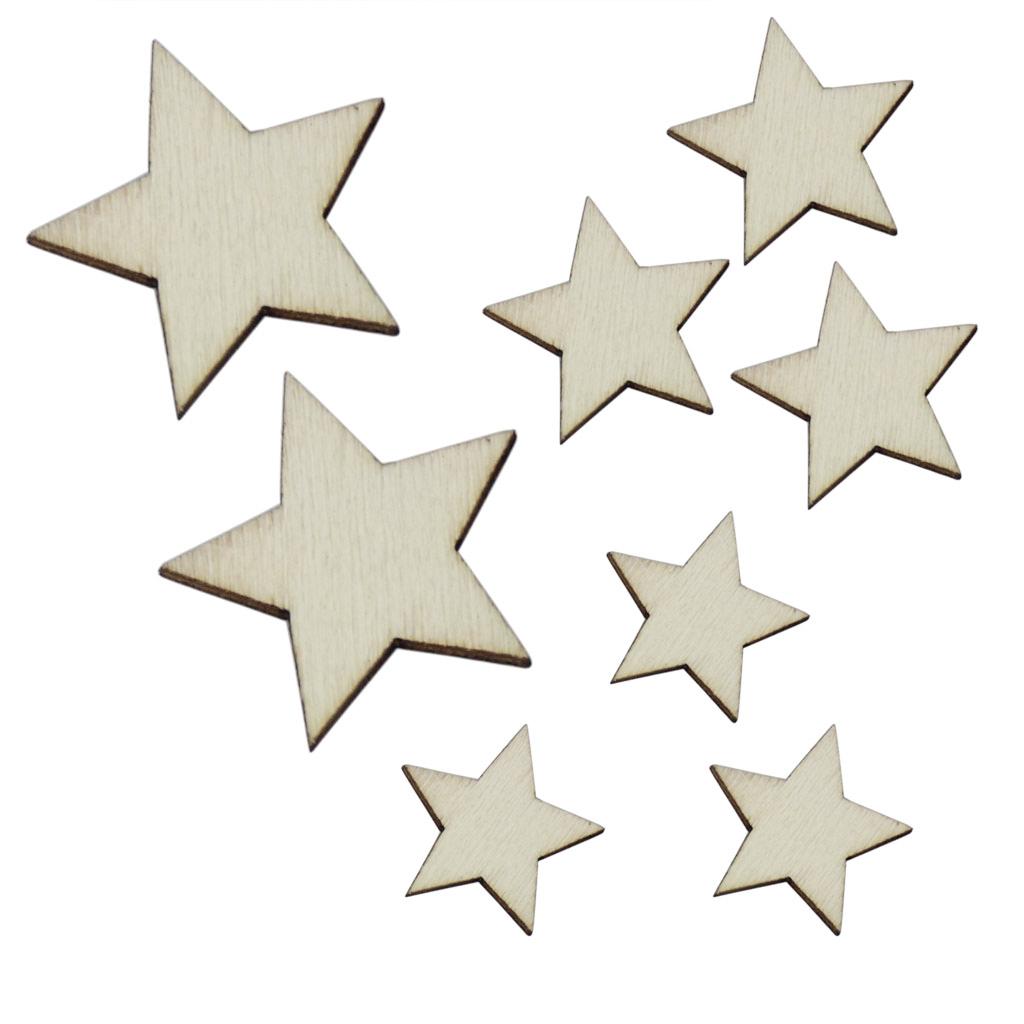 バスウッドクラフトスタースライス天然木の色の装飾パーツ、ヴィ - Craft Embellishment のレビューと価格