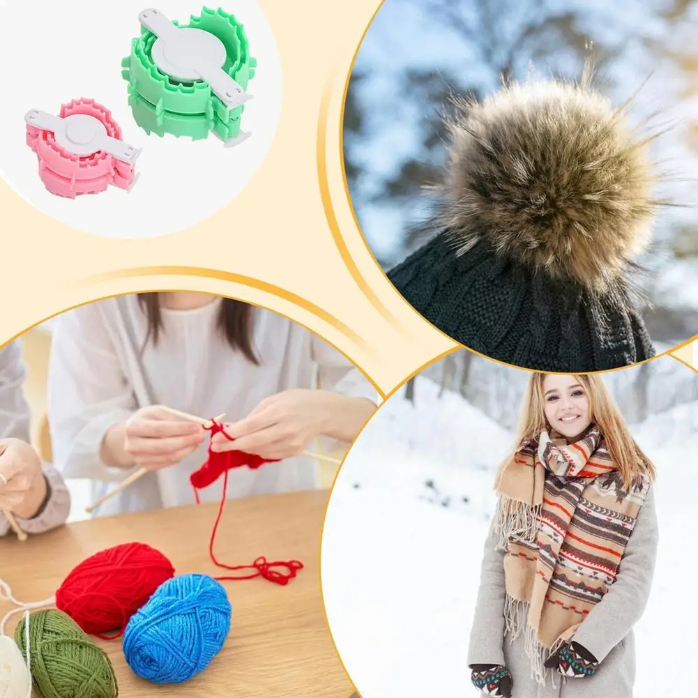 AC76-ポンポンメーカー フラフボール織りツール ハート型 - Pom Pom Maker Tool のレビューと価格