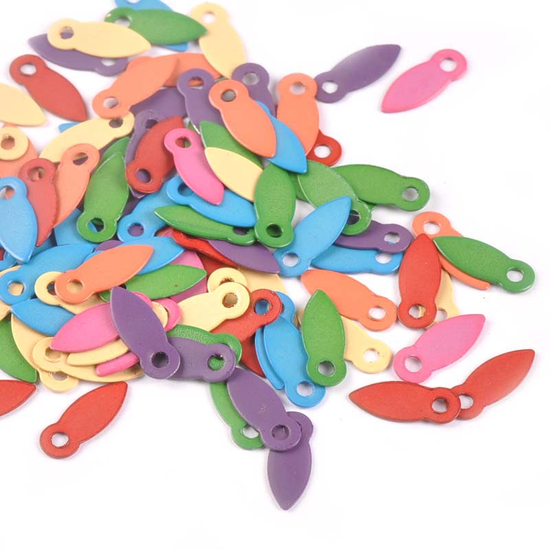 100 個マルチカラーブラッドスクラップブック装飾用回転ロッ - Embellishments For Scrapbooking のレビューと価格