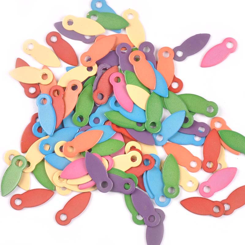 100 個マルチカラーブラッドスクラップブック装飾用回転ロッ - Embellishments For Scrapbooking のレビューと価格
