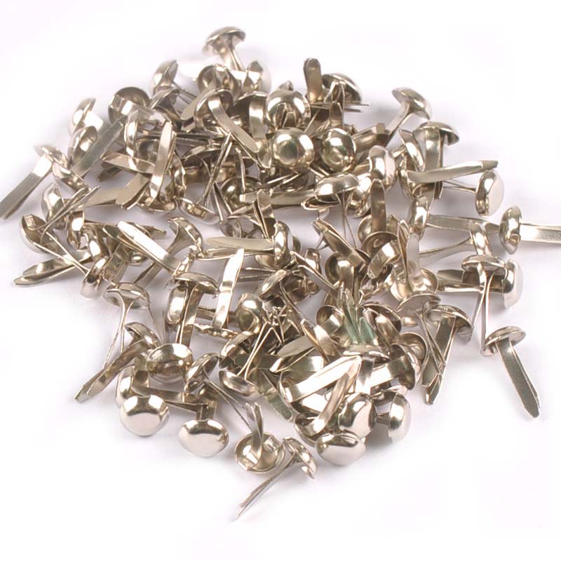 100 個ミックスラウンドブラッドシルバー/ゴールデン装飾品 - Embellishments For Scrapbooking のレビューと価格