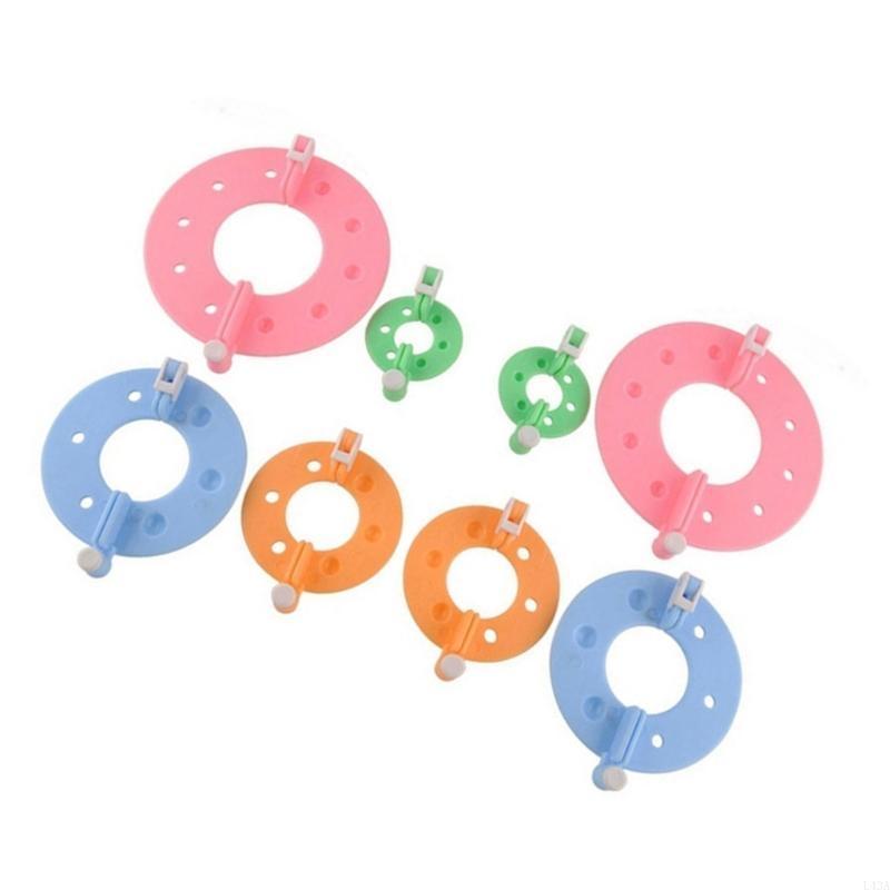 L43A 4 個 DIY 毛糸編み物ツール針仕事手芸ツール大 - Pom Pom Maker Tool のレビューと価格