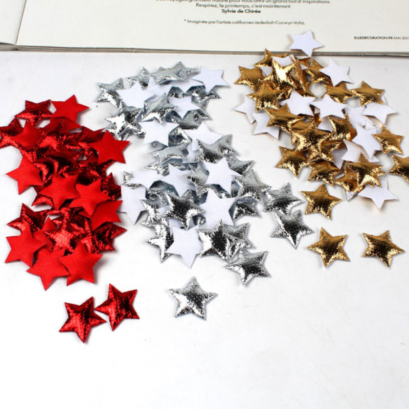 100 個ゴールド/シルバー星クリスマスパーティーの装飾泡生 - Embellishments For Scrapbooking のレビューと価格